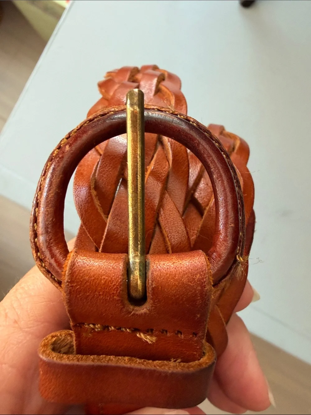 Dior Braided Leather Men’s Belt